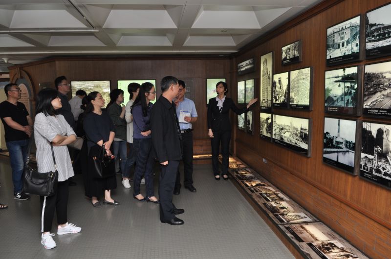 20180502诚通东方参观上海城市规划馆